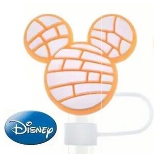 Mickey Mouse Straw Topper/Cover, NEW, Disney, Bug/Germ/Dust Proof your C…